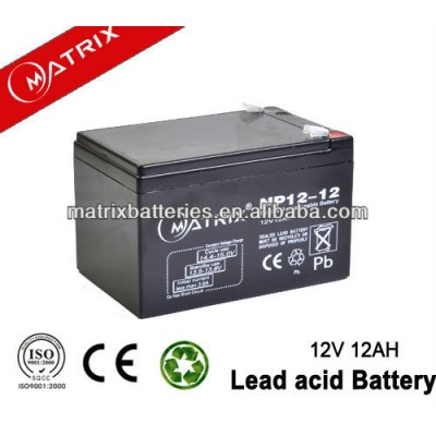 12V 12ah back up battery for UPS