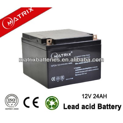 high capacity storage battery 12v 24ah