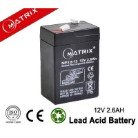 12V 2.6 Ah ups battery Sealed Lead Acid Batteries