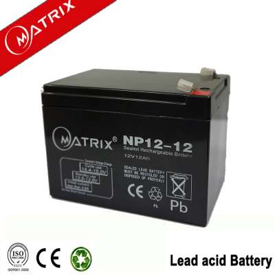 12V 12AH battery VRLA Battery for Scooter